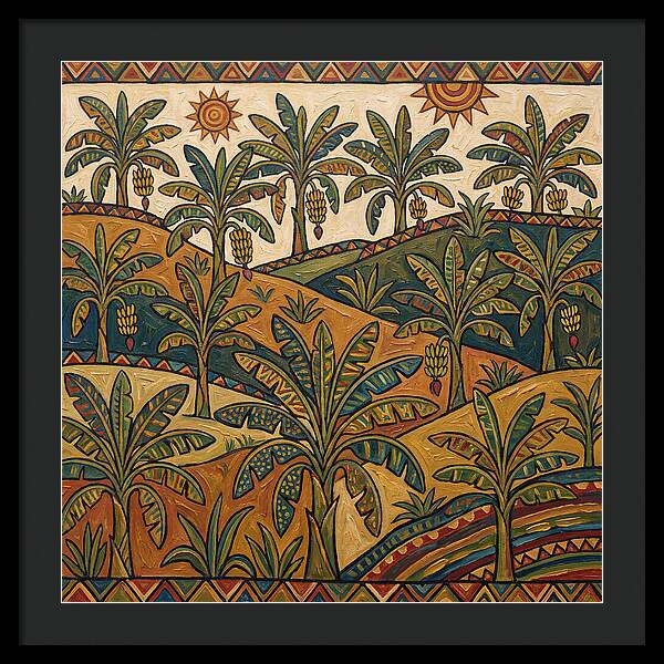 Banana Plantation Landscape