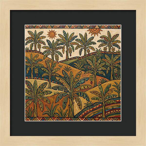 Banana Plantation Landscape