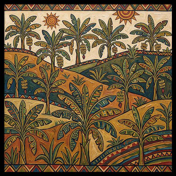 Banana Plantation Landscape