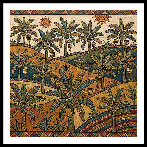 Banana Plantation Landscape