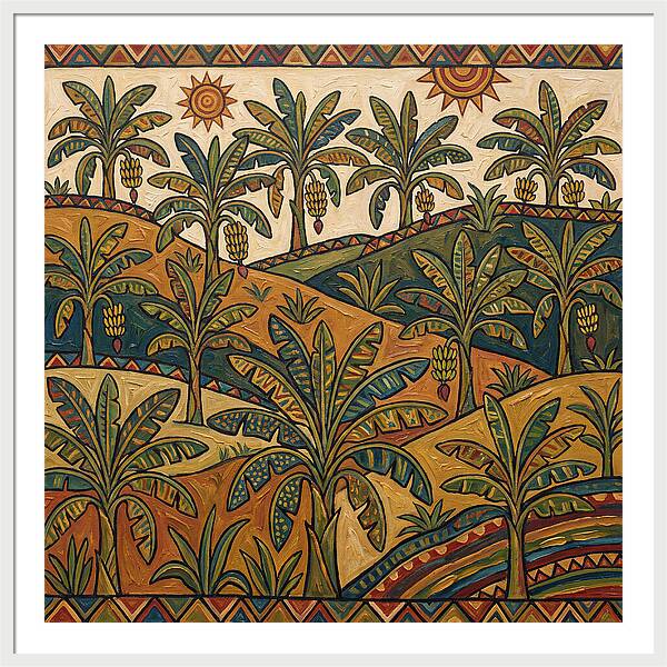Banana Plantation Landscape