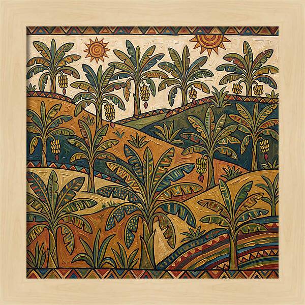 Banana Plantation Landscape