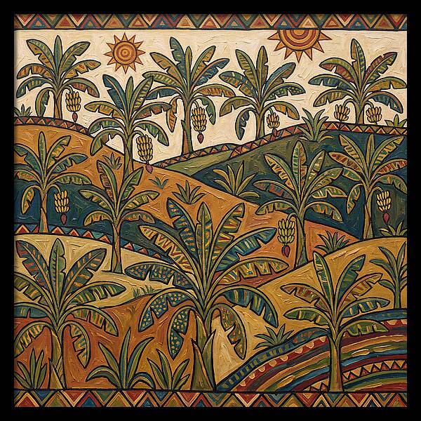 Banana Plantation Landscape