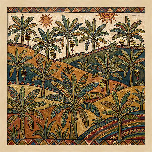 Banana Plantation Landscape