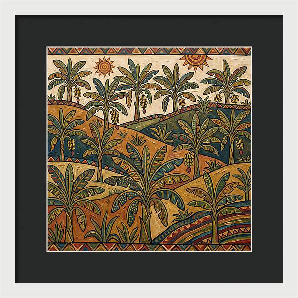 Banana Plantation Landscape