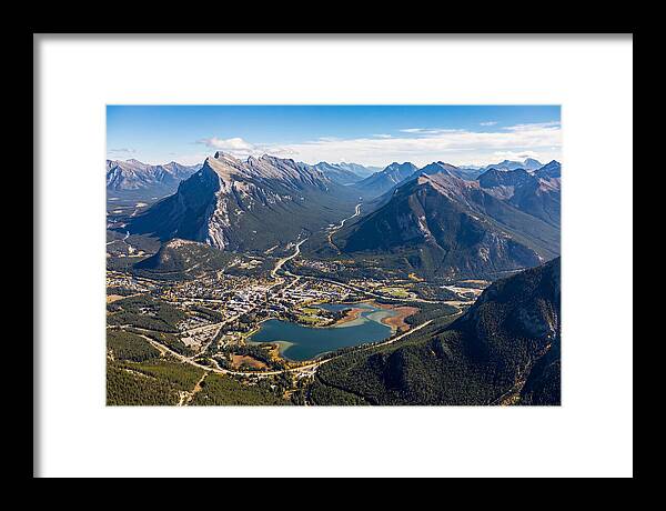 Banff National Park From Above