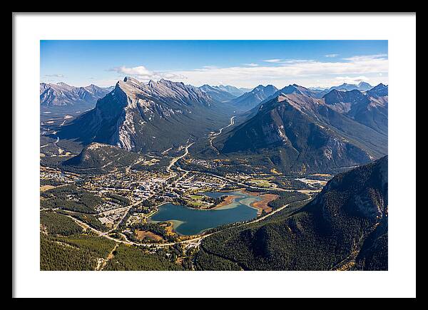 Banff National Park From Above