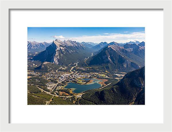 Banff National Park From Above