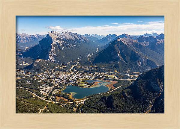 Banff National Park From Above