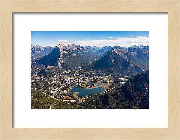 Banff National Park From Above