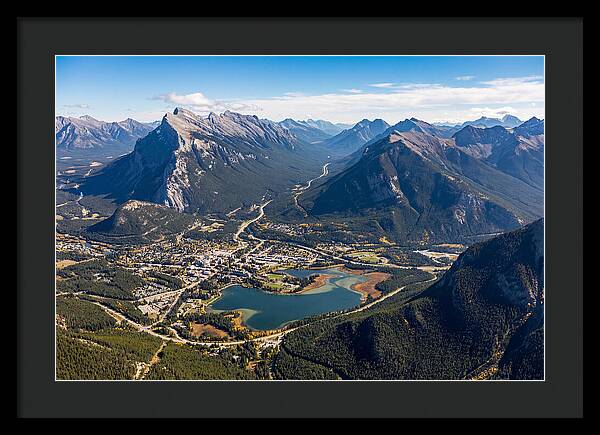 Banff National Park From Above