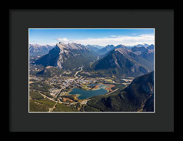 Banff National Park From Above