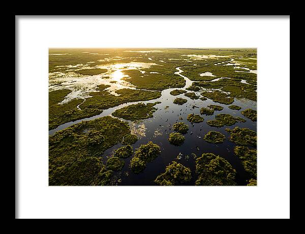 Bangweulu Wetlands From Above