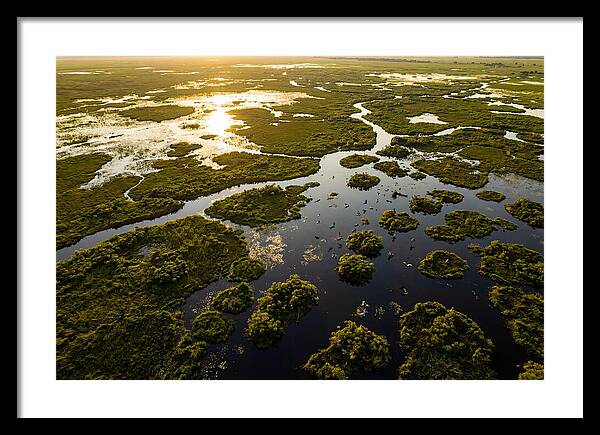 Bangweulu Wetlands From Above