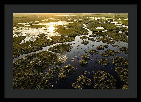 Bangweulu Wetlands From Above