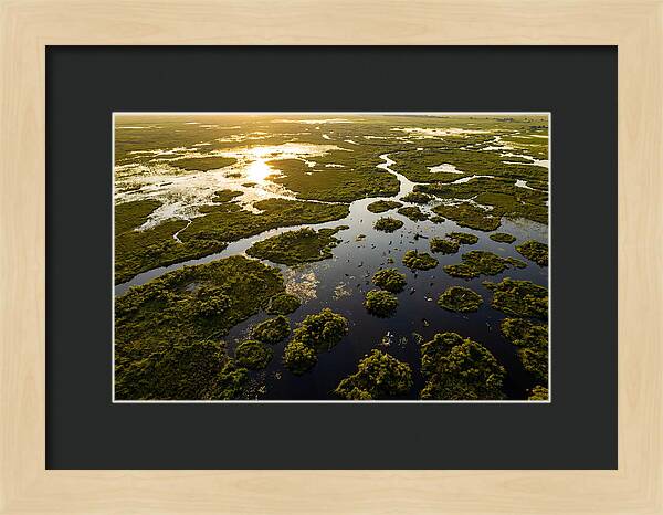 Bangweulu Wetlands From Above