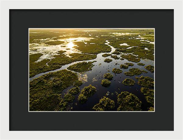 Bangweulu Wetlands From Above