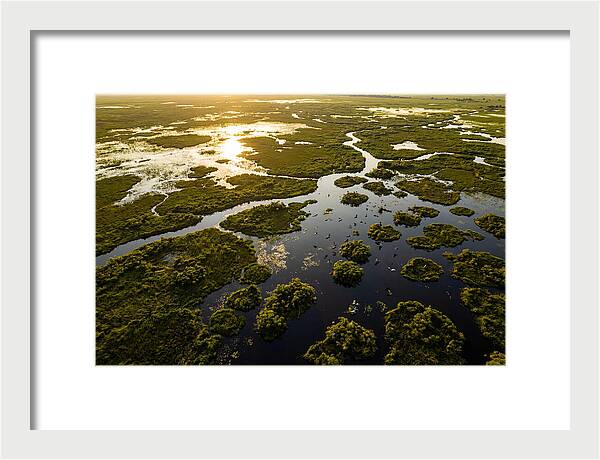Bangweulu Wetlands From Above
