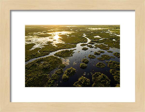 Bangweulu Wetlands From Above