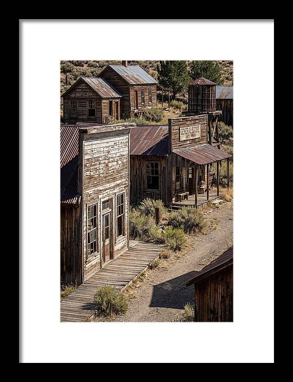 Bannack Ghost Town Reflections
