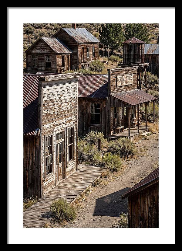 Bannack Ghost Town Reflections