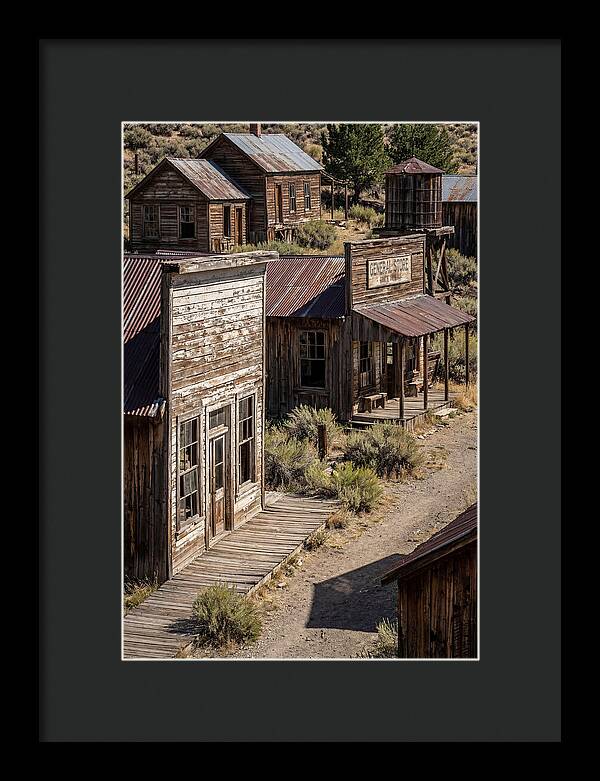 Bannack Ghost Town Reflections