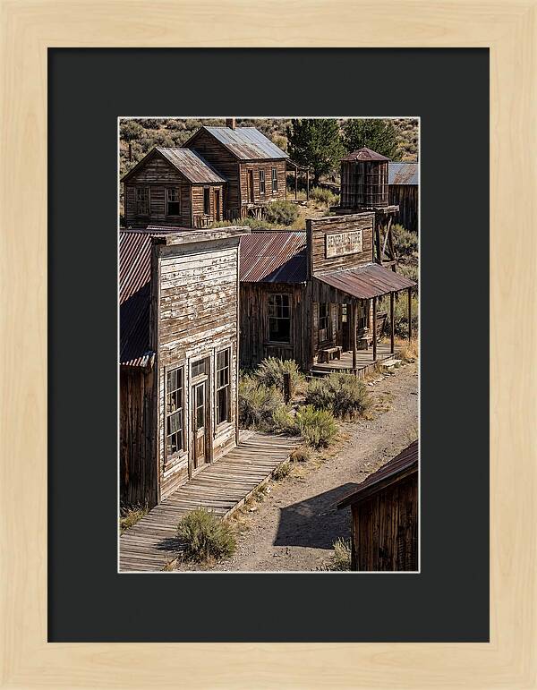 Bannack Ghost Town Reflections