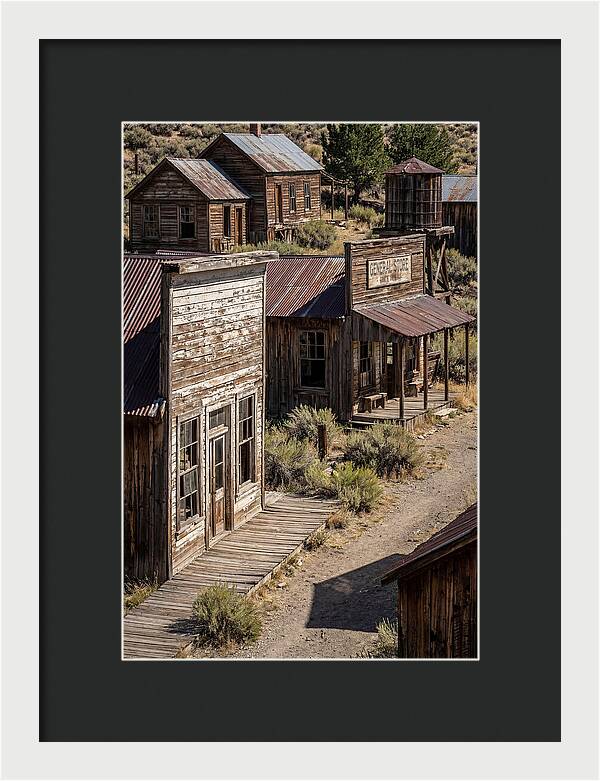 Bannack Ghost Town Reflections