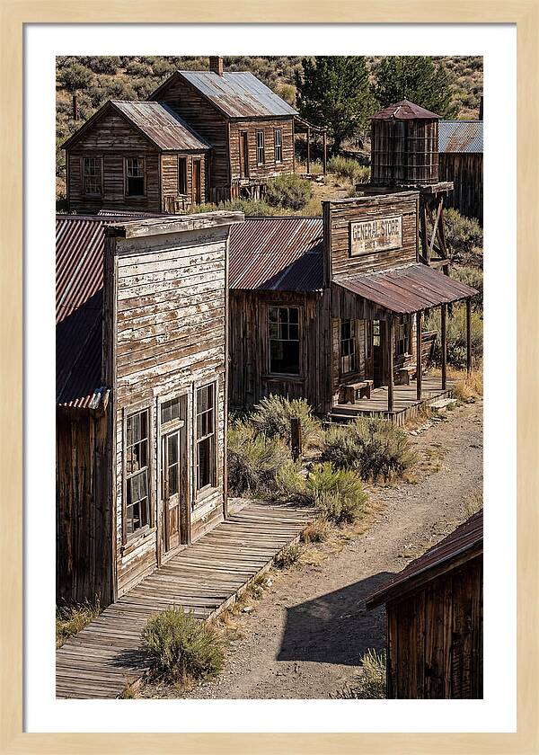 Bannack Ghost Town Reflections