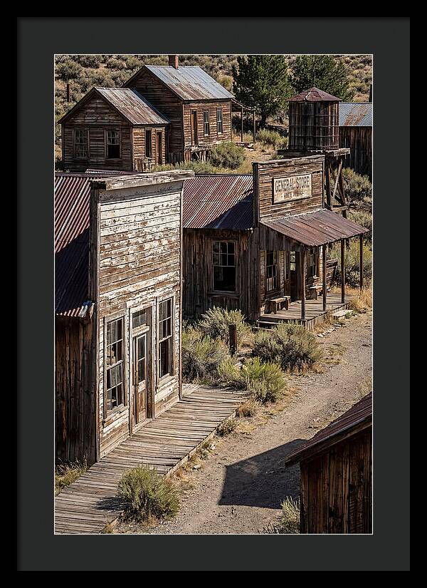 Bannack Ghost Town Reflections