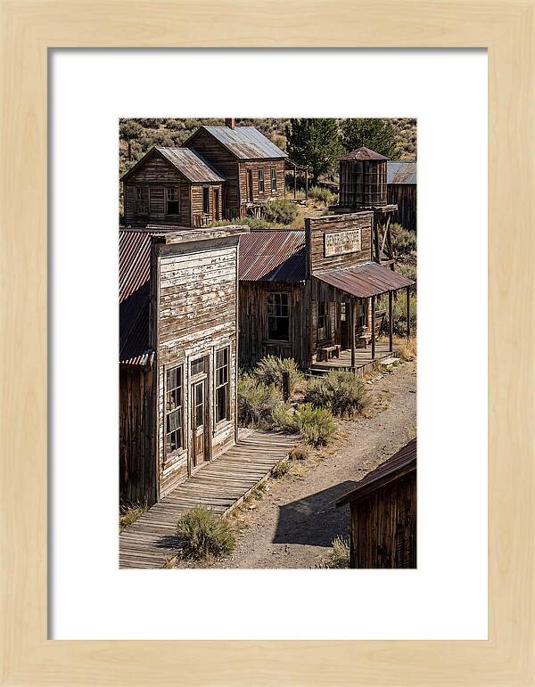 Bannack Ghost Town Reflections
