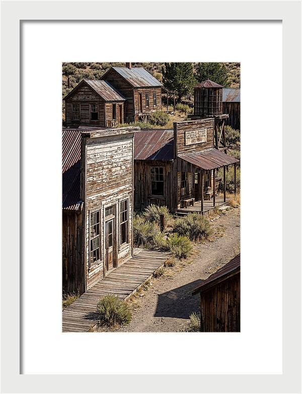 Bannack Ghost Town Reflections