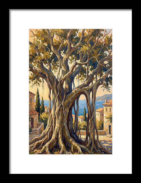 Banyan Tree By The Mediterranean