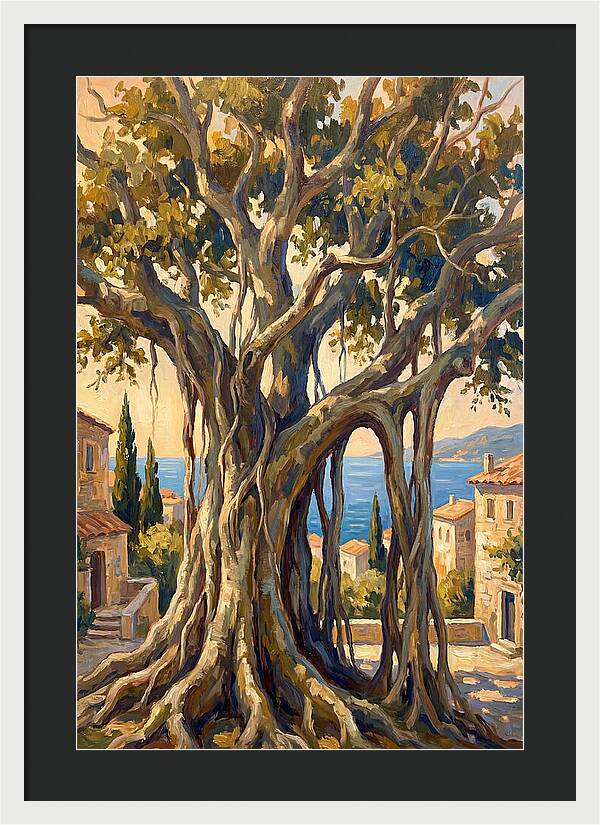 Banyan Tree By The Mediterranean