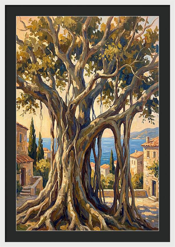 Banyan Tree By The Mediterranean