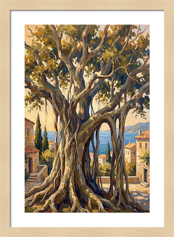 Banyan Tree By The Mediterranean