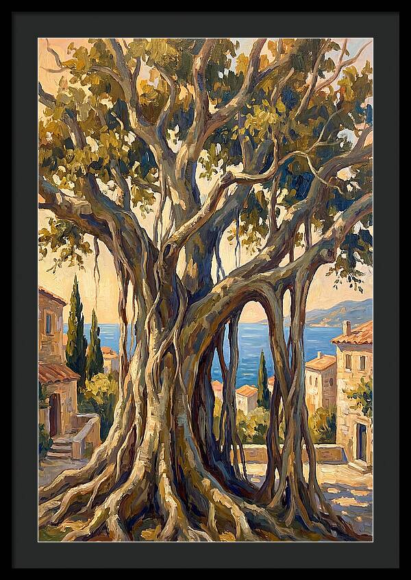 Banyan Tree By The Mediterranean