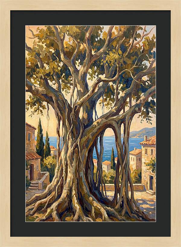 Banyan Tree By The Mediterranean