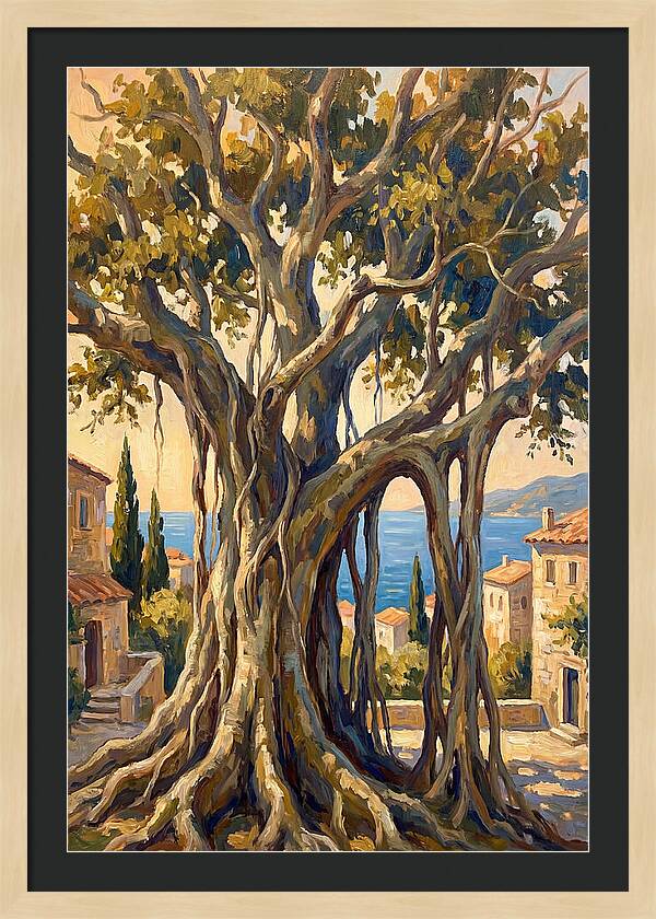 Banyan Tree By The Mediterranean