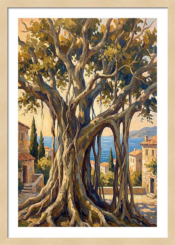 Banyan Tree By The Mediterranean