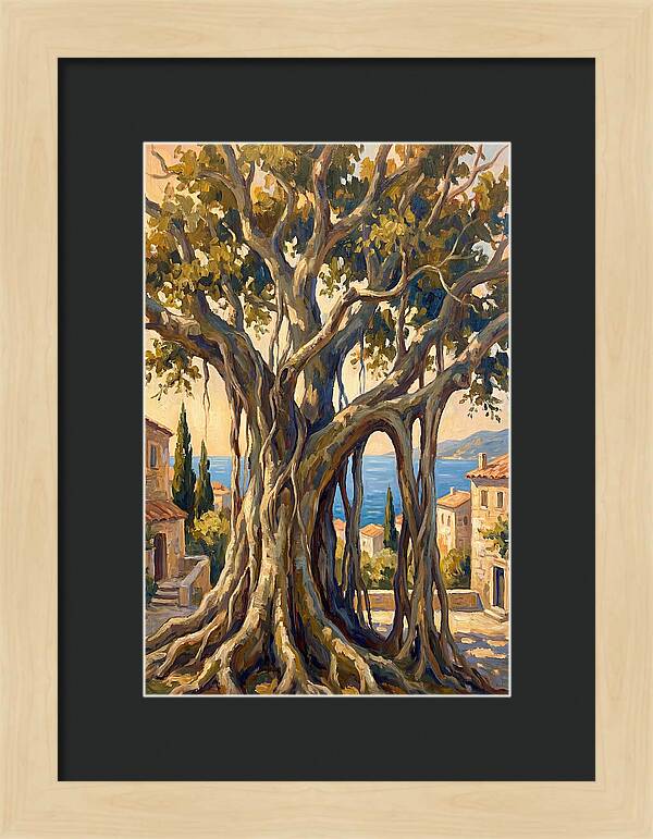 Banyan Tree By The Mediterranean