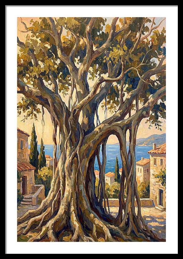 Banyan Tree By The Mediterranean