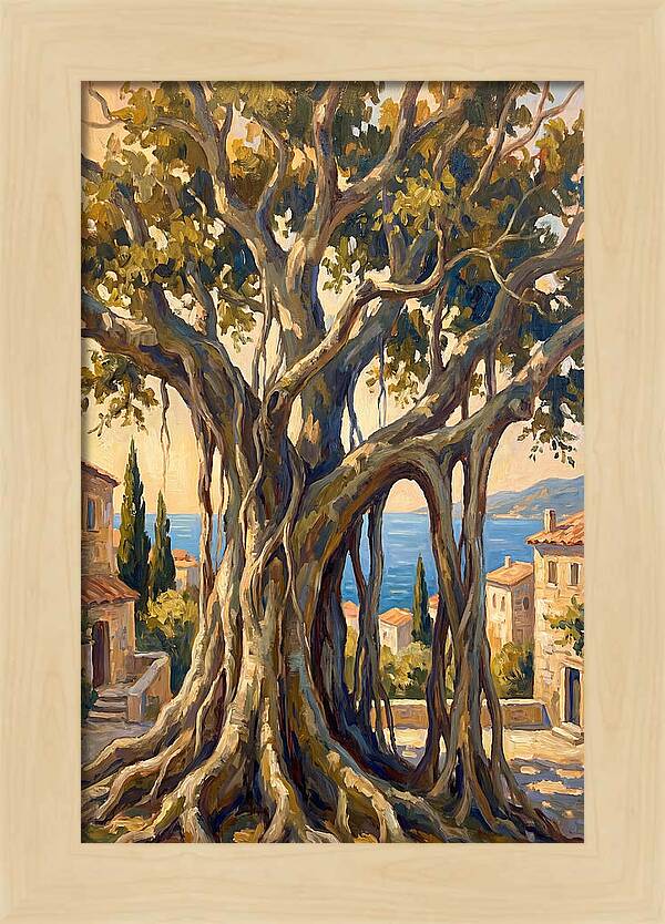 Banyan Tree By The Mediterranean