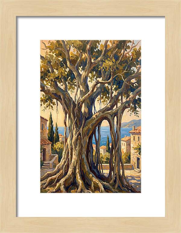 Banyan Tree By The Mediterranean