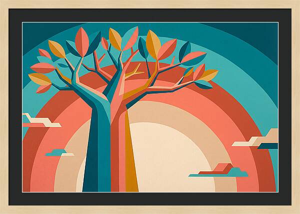 Baobab Tree Vibrance
