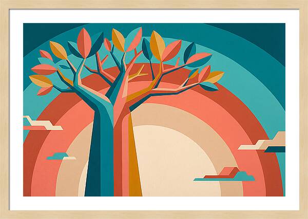 Baobab Tree Vibrance
