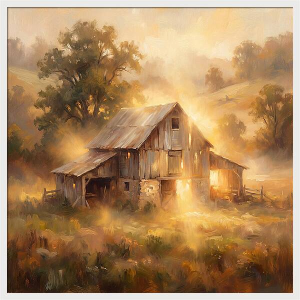 Barn At Dawn