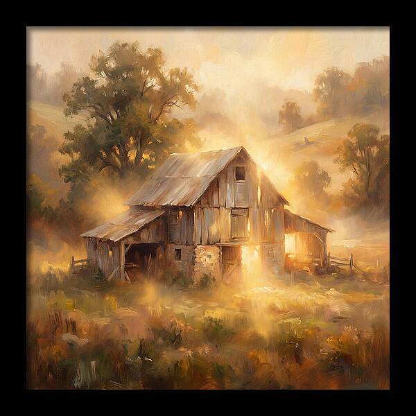 Barn At Dawn