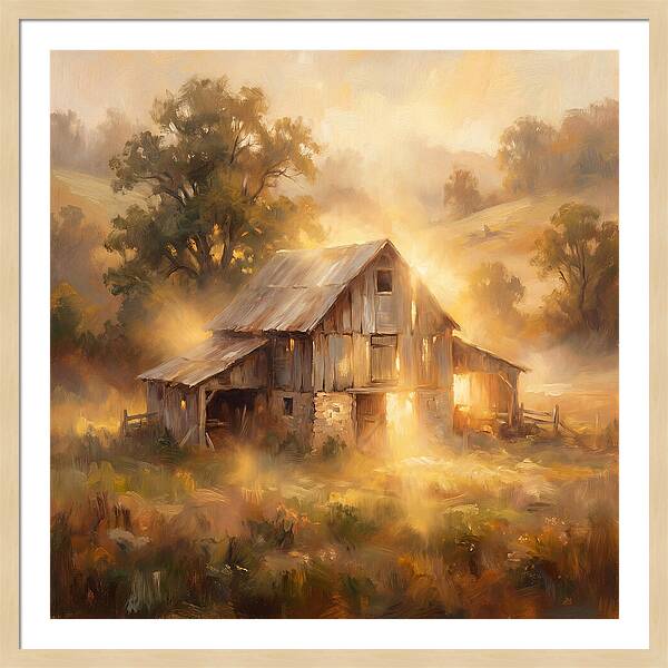 Barn At Dawn