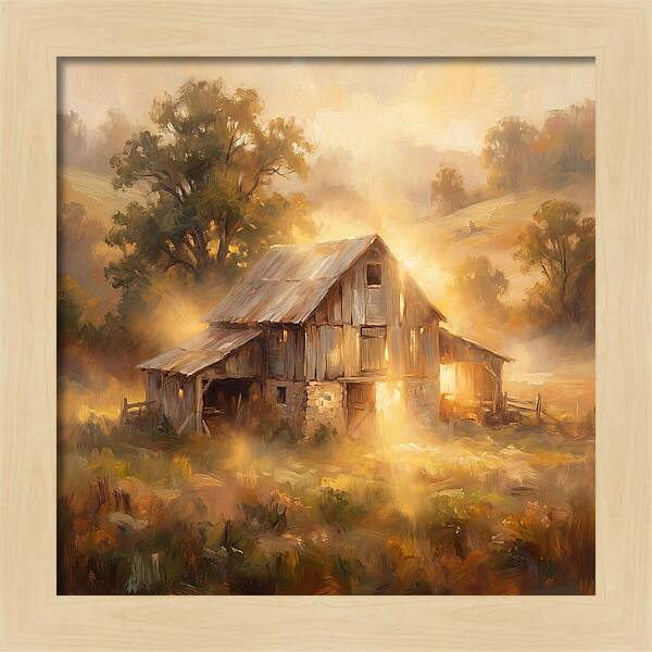 Barn At Dawn